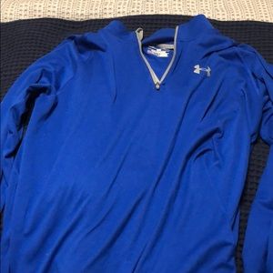 Under armour means L thermal quarter zip